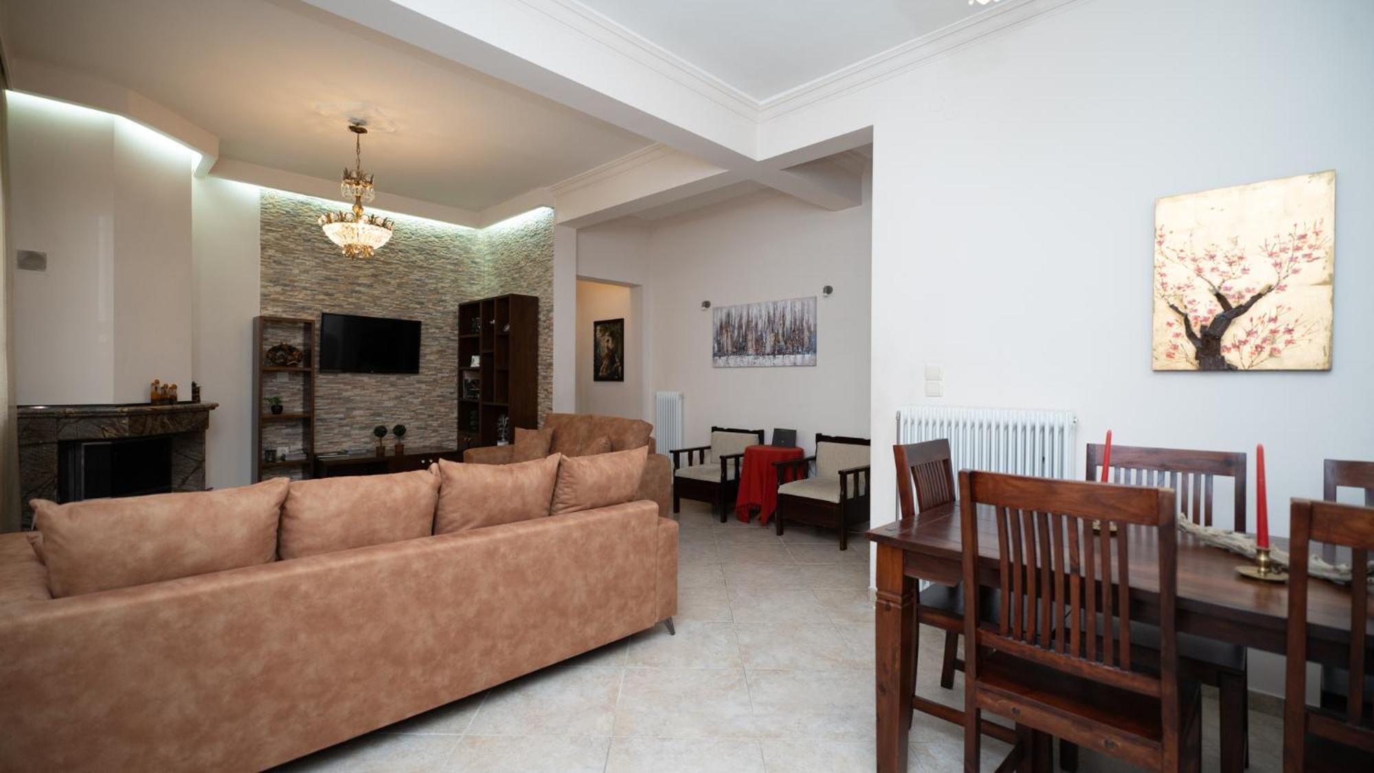 My Home - Meteora, Central Apt - 2 Bd Kalampáka Luaran gambar