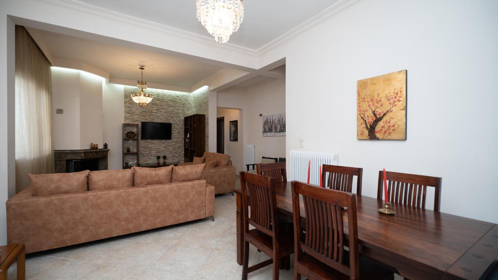 My Home - Meteora, Central Apt - 2 Bd Kalampáka Luaran gambar